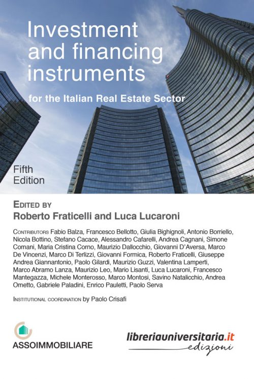 Investment and financing instruments for the italian real estate sector