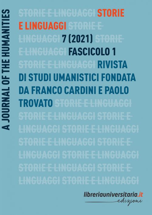 Storie e linguaggi. Rivista di studi umanistici (2021)